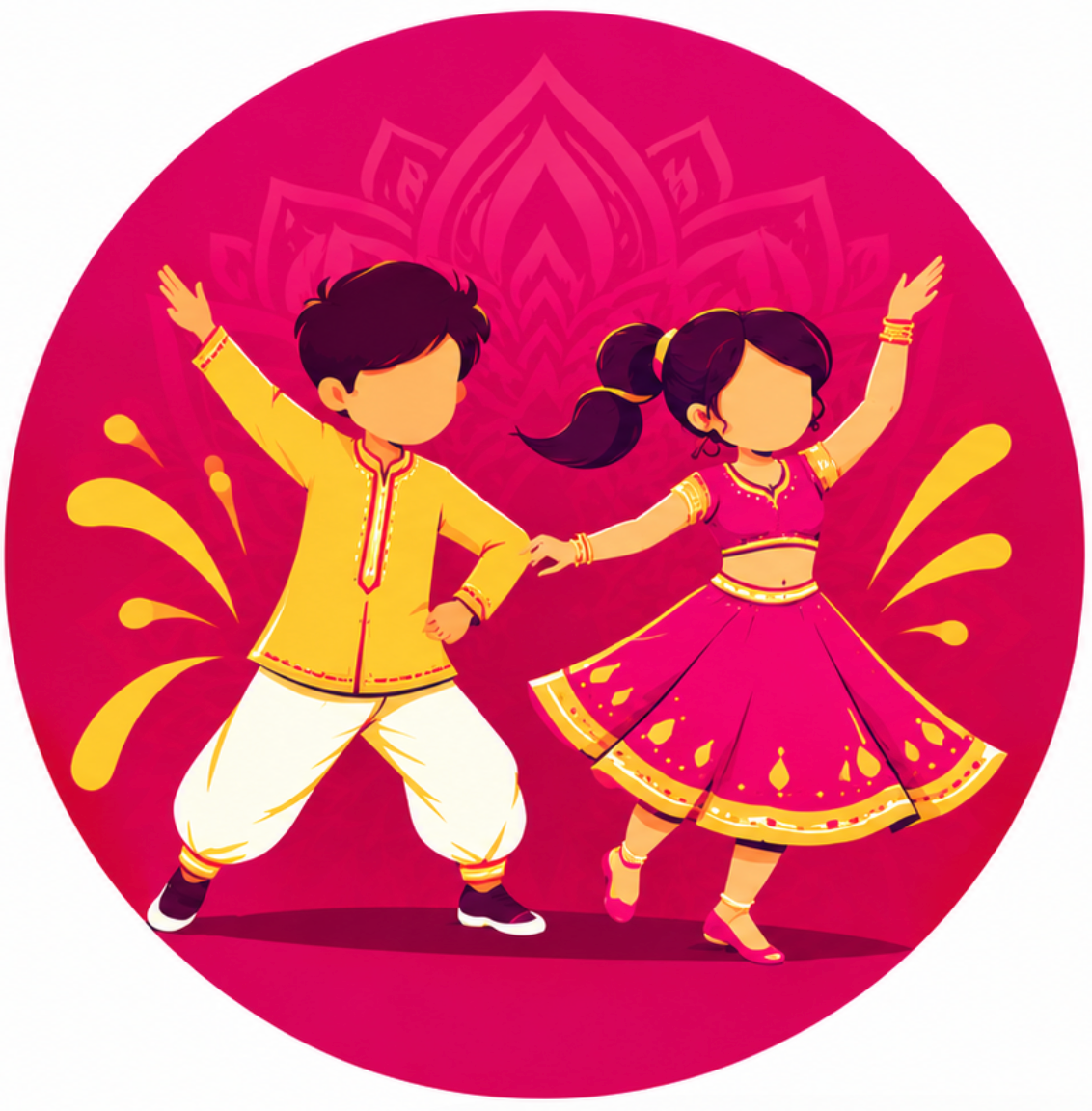 Kids dancing with BollySteps
